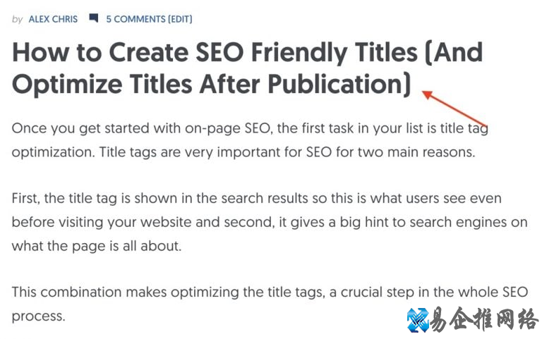 什么是H1标签,H1标签为什么对网站优化很重要 什么是H1标签,H1标签为什么对网站优化很重要