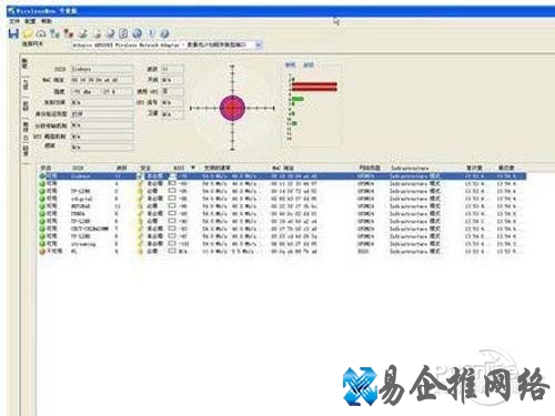 从扫描到的信号中获取对应的波段
