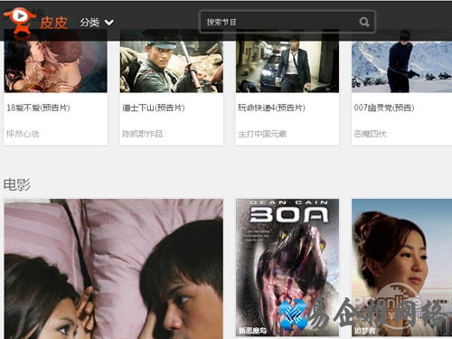 【在线看电影的好网站】四、皮皮网