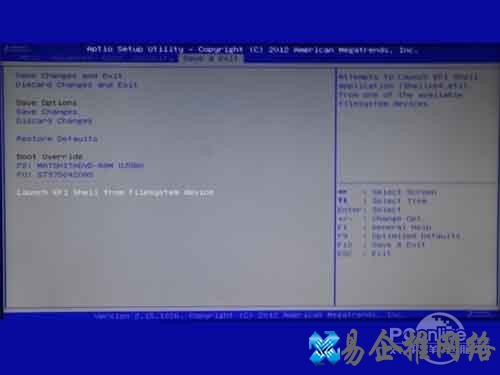 在gpt分区安装win7_选择SaveChange