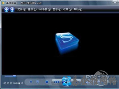 下载一个播放器(暴风影音或者Qvodplayer)