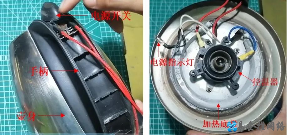 电热水壶原理【图文详解】