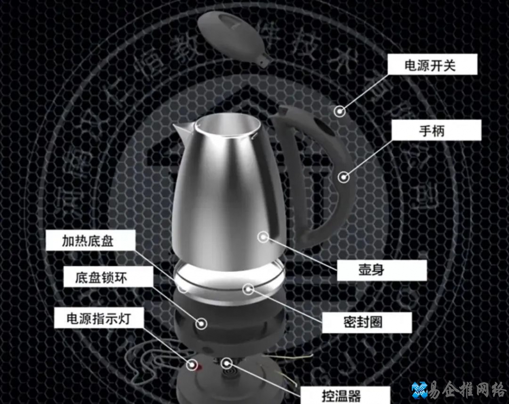电热水壶原理【图文详解】