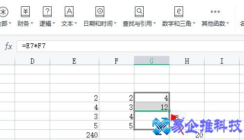excel函数乘法公式是什么？excel函数乘法公式怎么用