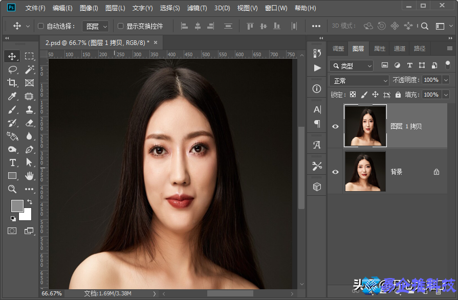 ps皮肤磨皮怎么处理？ps皮肤磨皮教程