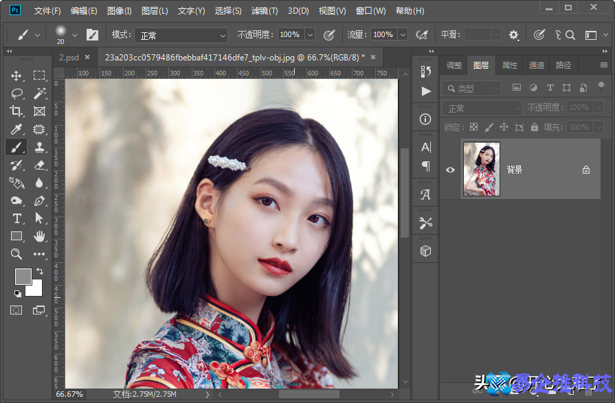 ps皮肤磨皮怎么处理？ps皮肤磨皮教程