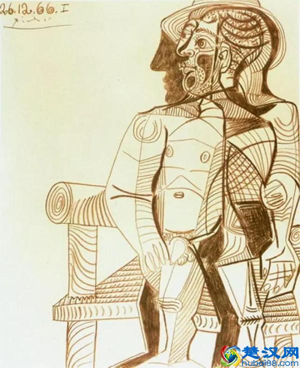 毕加索一生中的14幅自画像，都是些什么鬼！