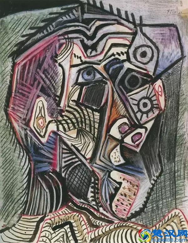 毕加索一生中的14幅自画像，都是些什么鬼！