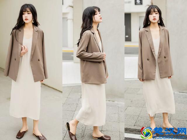 适合18到30岁女生穿的小西装，搭配各种裙子，这样搭美得不得了！