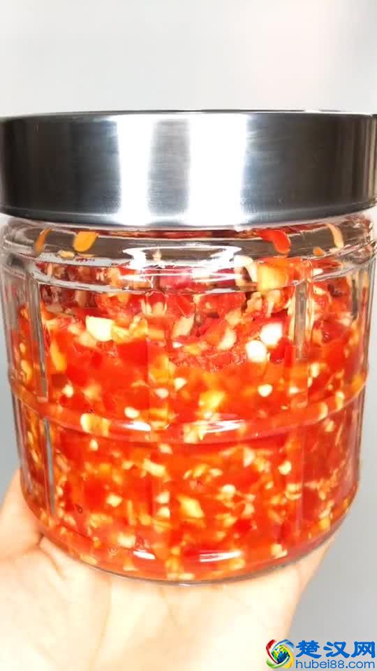 自制剁椒酱，方法简单特别好吃，学会绝不会再去外头买