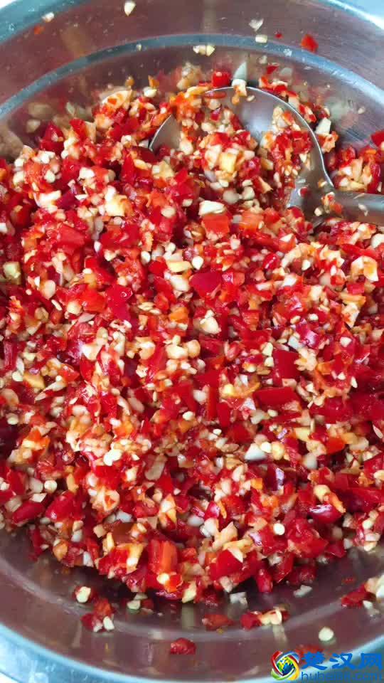 自制剁椒酱，方法简单特别好吃，学会绝不会再去外头买