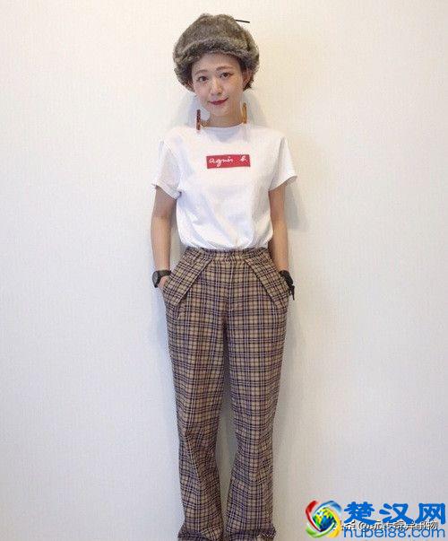 格子衣服配什么裤子好看，秋冬格子搭配技巧