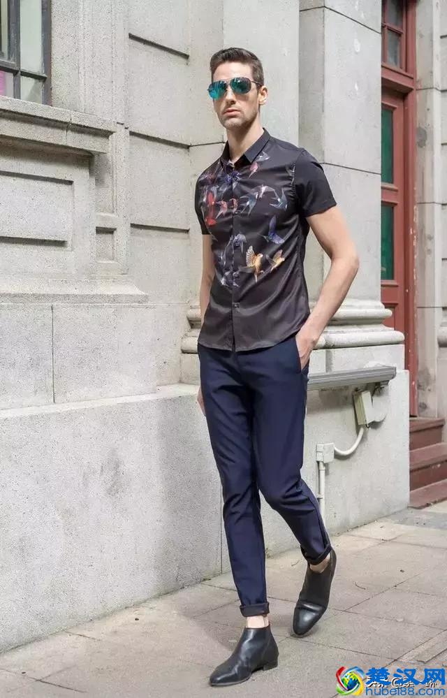 夏天男生短袖衬衫怎么挑选