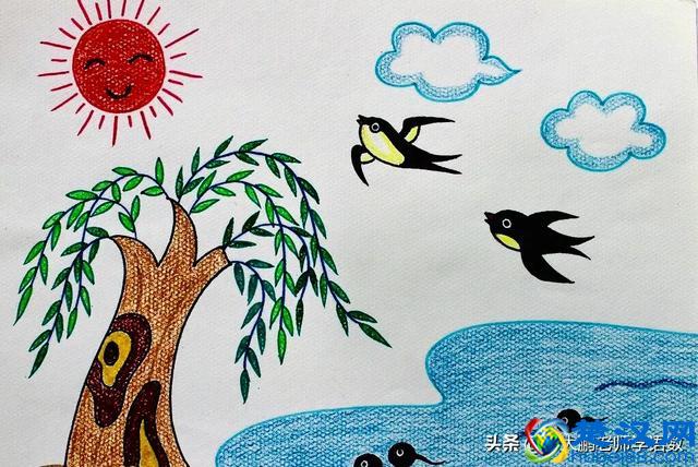 学生作品：春天像………