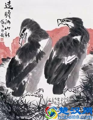李苦禅：我画鹰是有绝招的，幅越大越能自由挥洒