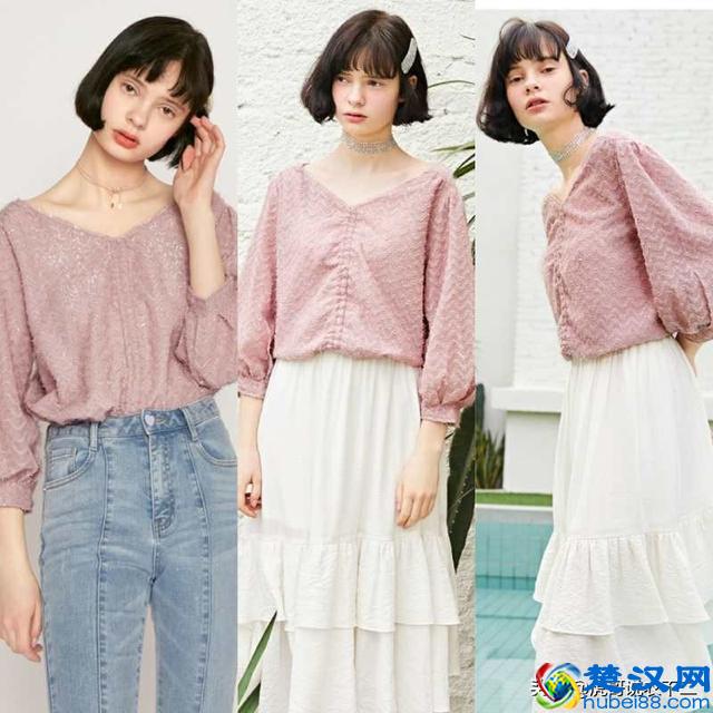 显嫩的粉色装扮，这样穿搭直女都爱了，可甜可盐！