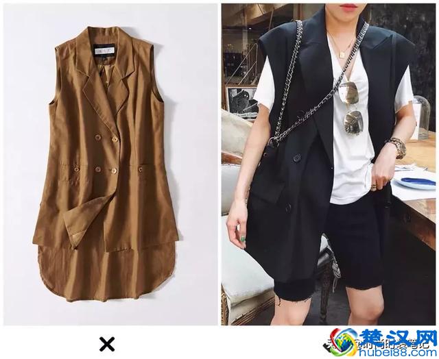 初夏想要显瘦保暖就穿“西装马甲”，简直又酷又少女！我超喜欢！