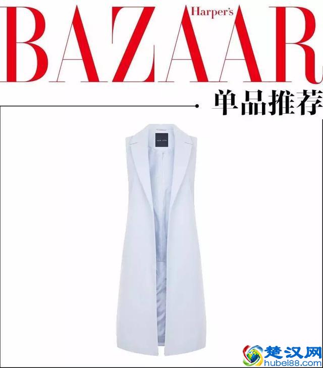 贝嫂这样"真空"穿西装马甲就击中小贝的心，酷毙了我也要这样穿！