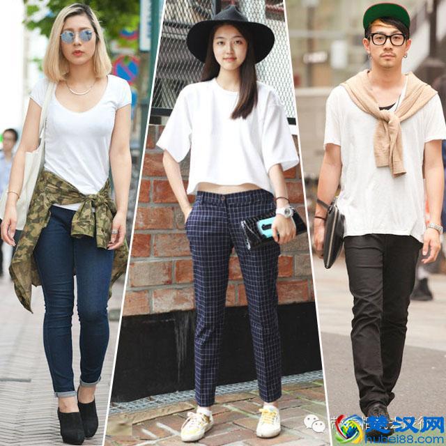 拍照不知道穿什么？快拿出你的白T恤