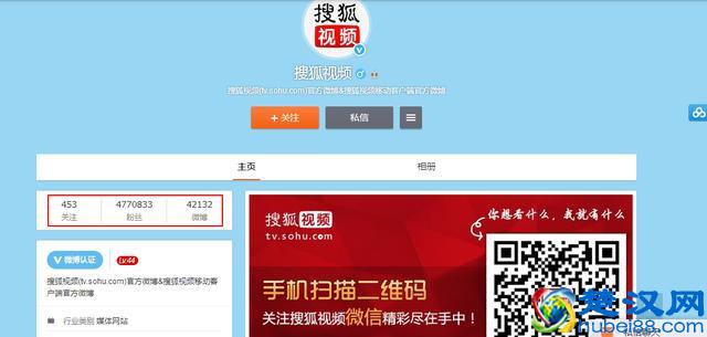 四大门户微博视频粉丝知多少？