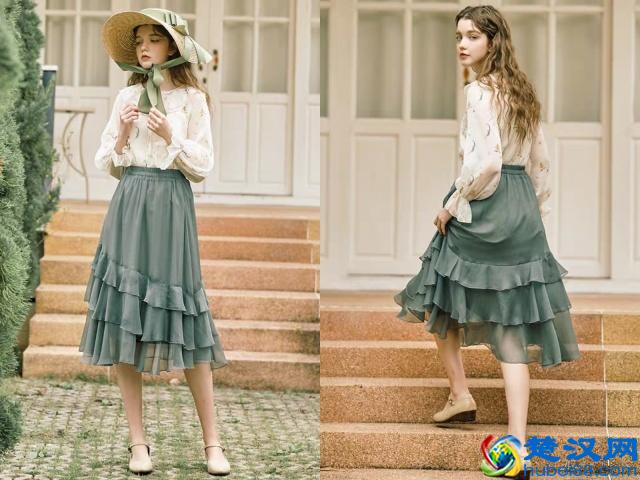 绿色成为2019年春夏流行色，选这个颜色裙子穿，又美又高级！