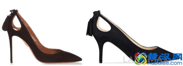 图为Aquazurra品牌鞋款