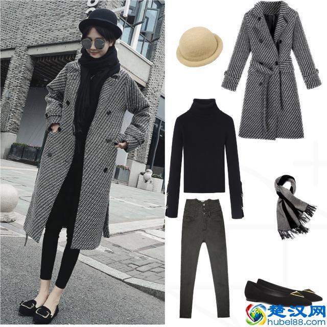 秋冬大衣最流行的9个颜色，每一套都搭配好了，照着穿就好