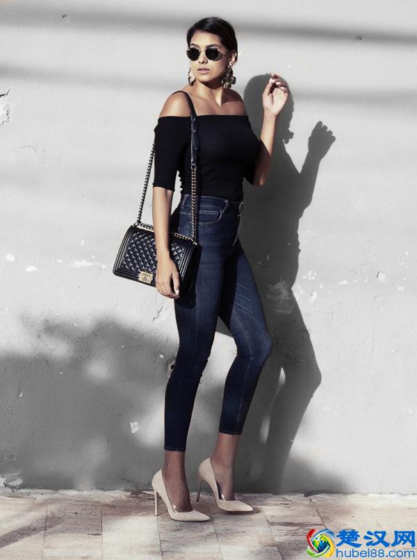 穿露肩上衣才是趋势,该如何搭配 呢?