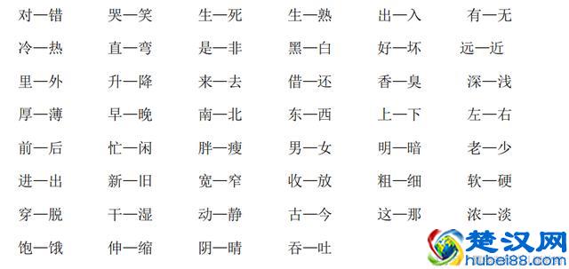 二年级语文上册多音字组词，近义词，反义词，通通掌握，考试不愁
