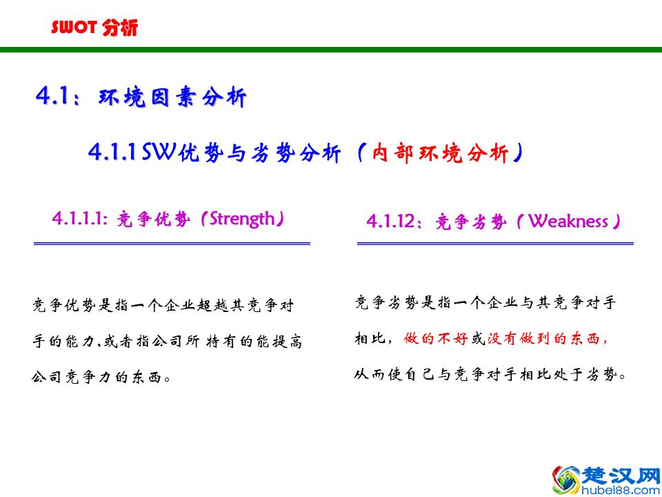 非常实用的SWOT分析法
