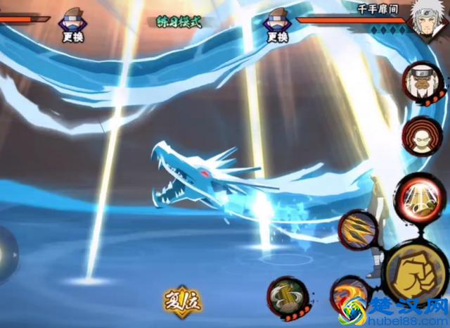 在火影忍者手游当中，阿斯玛的天碍震星和止水的苍龙出海太帅了