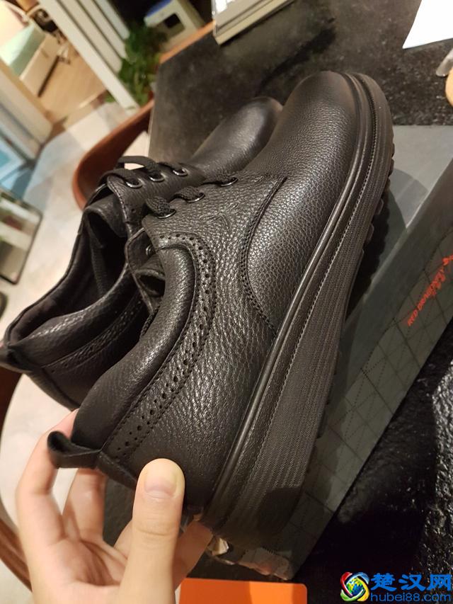 红蜻蜓鞋子怎么样，红蜻蜓男鞋真皮厚底商务休闲皮鞋使用介绍