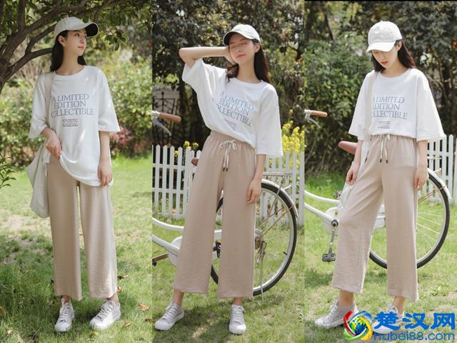 五一到了，阔腿裤配这4件上衣最好看，最舒适！