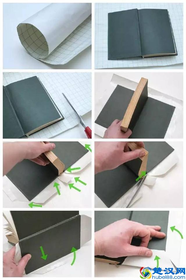 史上最漂亮的包书皮DIY图解教程,超过100万人收藏!