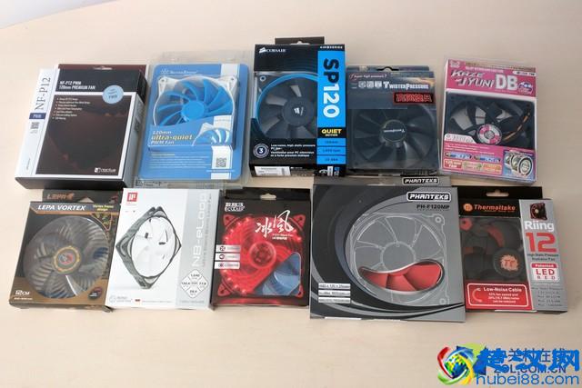 不差钱就拼性能 10款奢华机箱风扇横评