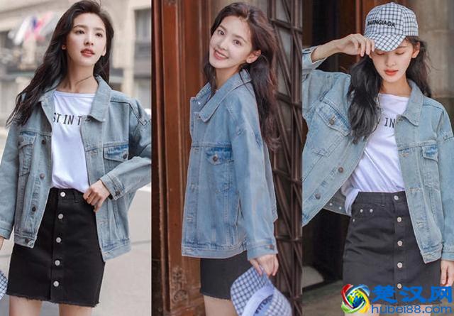 牛仔外套下装穿什么好看,5种搭配让你变得更出众