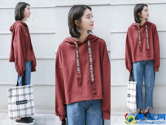 今秋最流行的红色卫衣，搭配对的裤子，会更潮更有范！