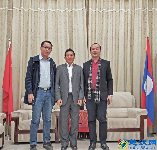 老挝苏州大学校长助理冯温格拜访广西金沛教育