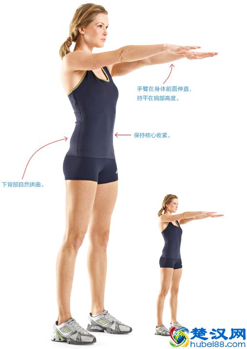 每天100个深蹲，会有什么好处？深蹲怎么做才标准？很多人做错了