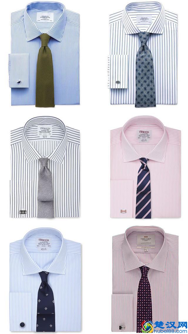 领带和衬衫该如何搭配