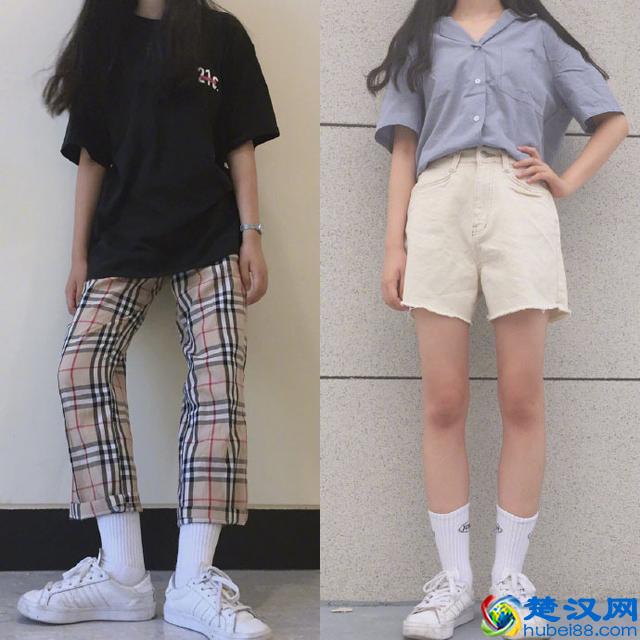 适合学生的日常T恤搭配，穿得舒适简洁最好了！