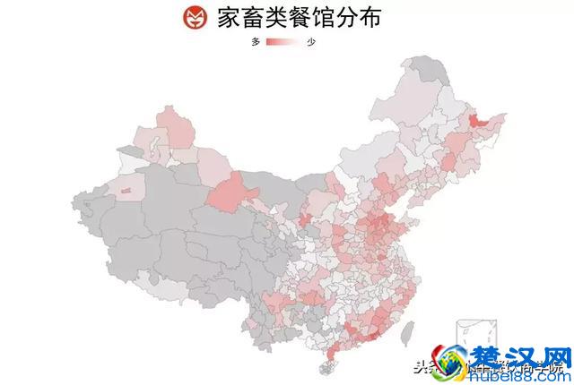 做餐饮卖什么赚钱？大数据告诉你——八大饮食分布聚集图