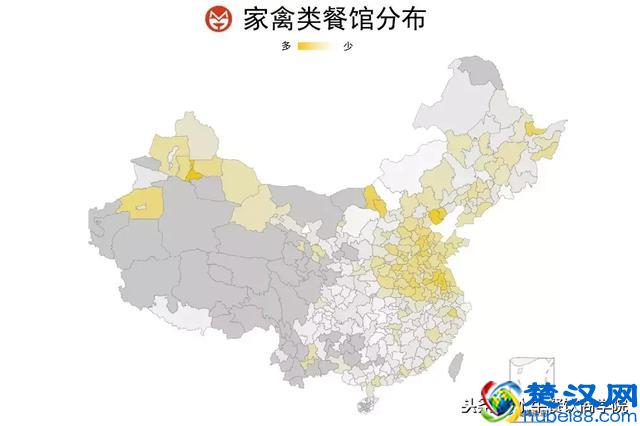 做餐饮卖什么赚钱？大数据告诉你——八大饮食分布聚集图