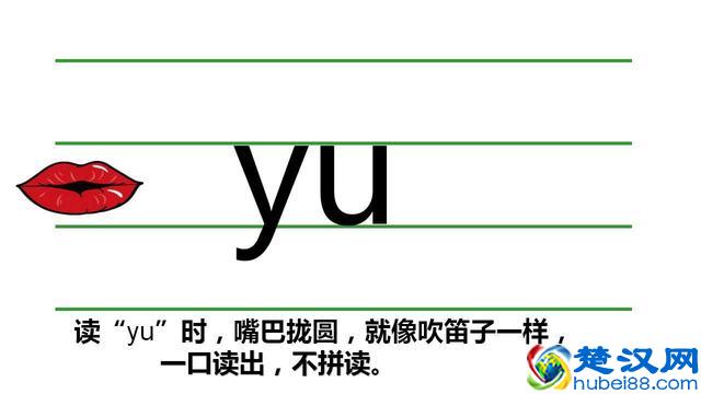 一年级汉语拼音声母y、w和整体认读音节的教学