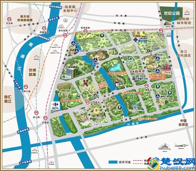 浦东内环旁 精装城市别墅「大华珞斐墅」新楼盘