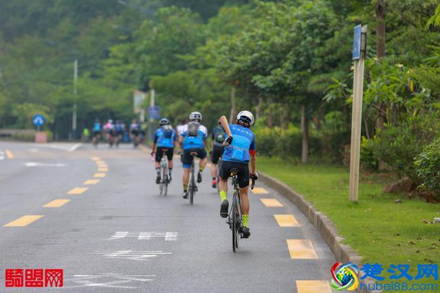 暴雨后的彩虹，真美，美利达2019第六届环行深圳200公里骑行活动