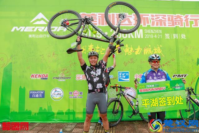 暴雨后的彩虹，真美，美利达2019第六届环行深圳200公里骑行活动