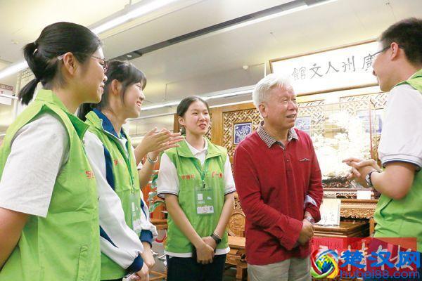 访戏剧家陈中秋、广州市社科院岭南文化研究中心主任梁凤莲