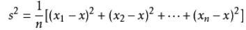 样本标准差分母为何是n-1