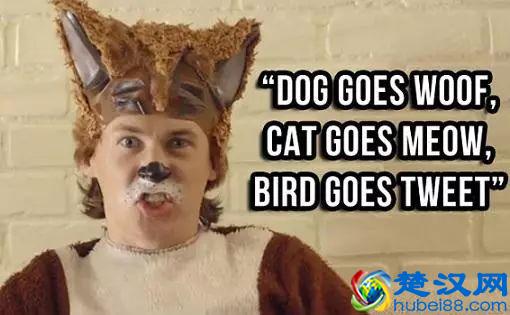 The Fox《狐狸叫》这样的英文神曲，该给孩子听么？